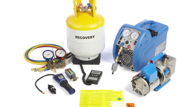 Refrigerant recovery package