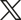 X logo